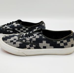 Vans Black & White Checkerboard Skate Shoes